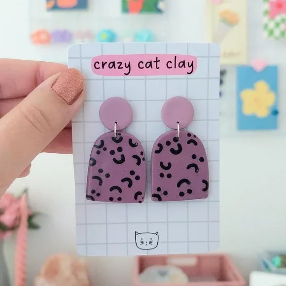 Lazy Oaf Inspired Earrings - Picture 2 of 2